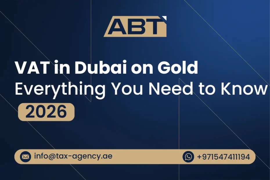 VAT in Dubai on Gold